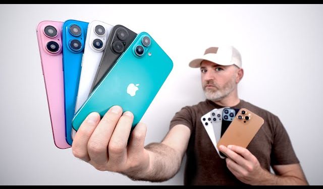 iPhone 16 colors