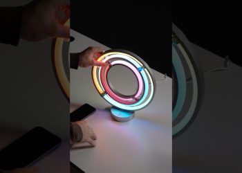 Futuristic AI Lamp